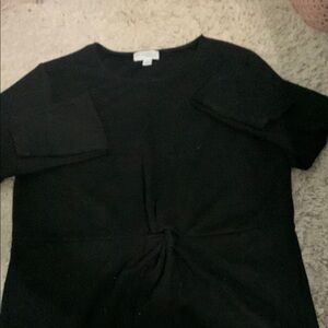 Black Long Sleeve Top